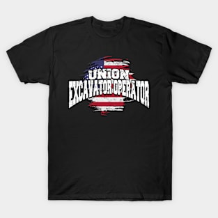 Heavy Equipment Operator Certified Excavator Operator T-Shirt